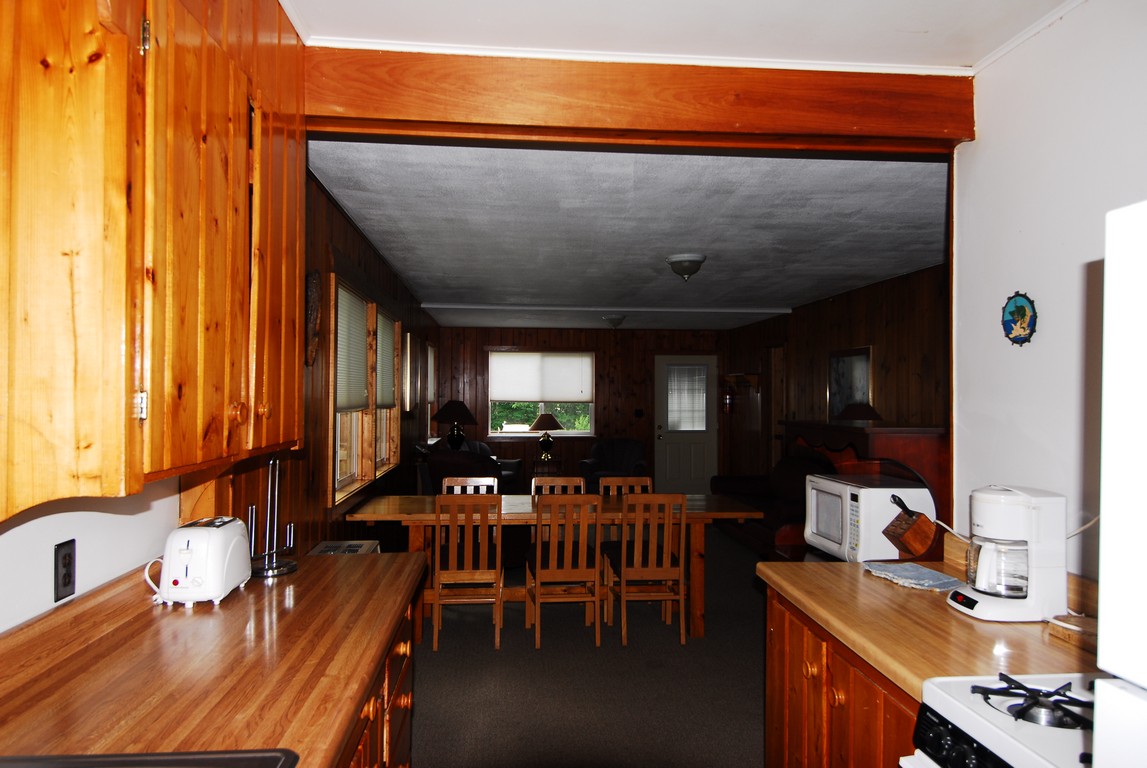 Kitchen into Living Room