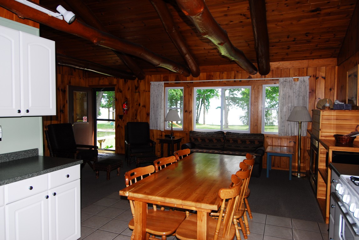 Kitchen into Living Room